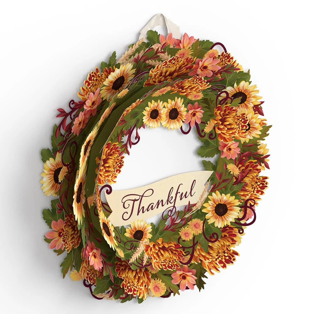 Lovepop Thankful Wreath