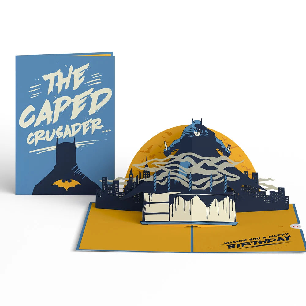 Lovepop Batman Caped Crusader Birthday Pop-Up Card