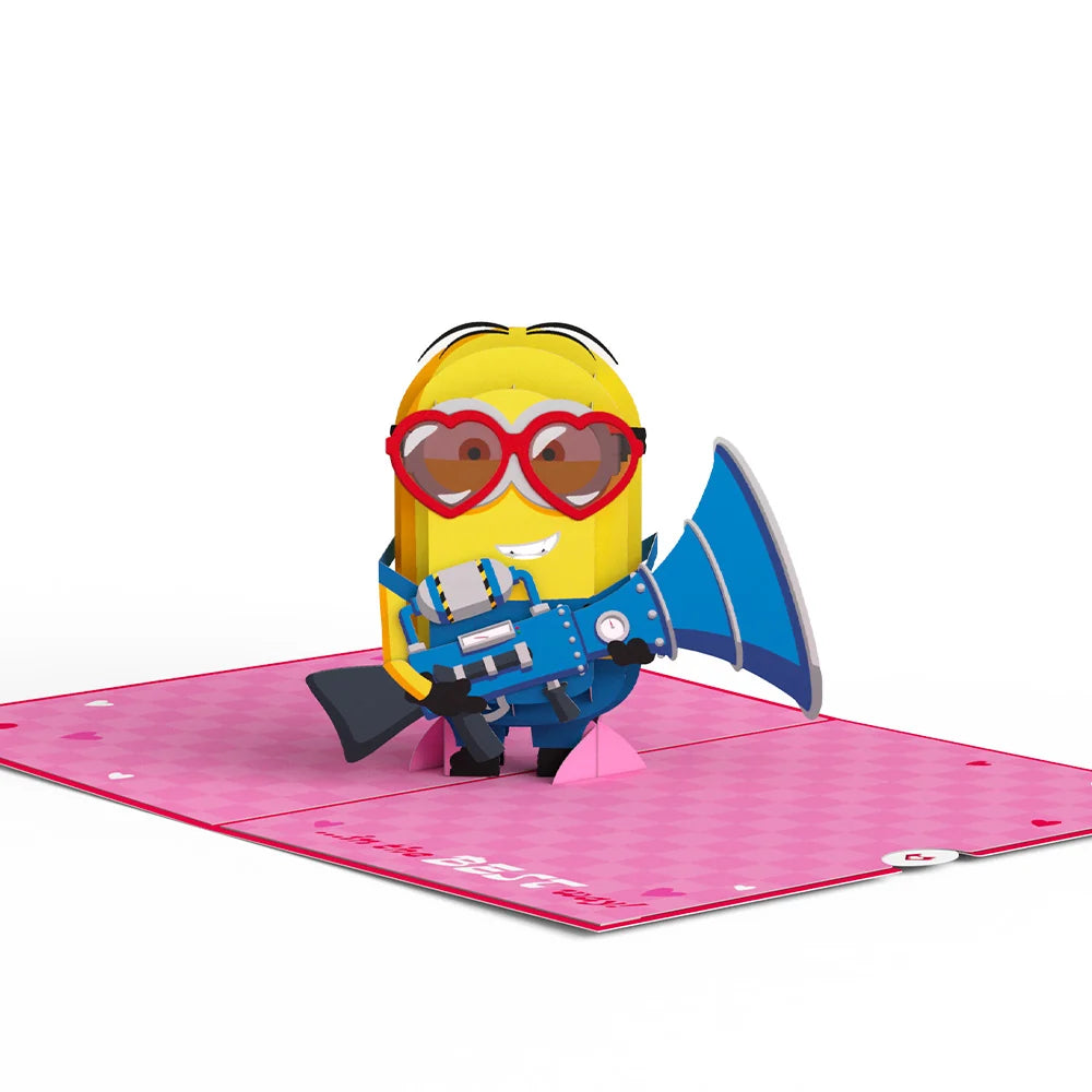 Lovepop Minions Love Stinks Pop-Up Card