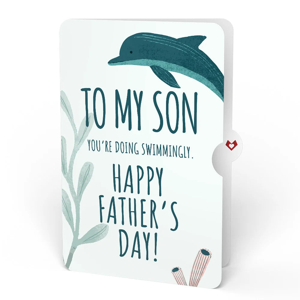 Lovepop Playful Dolphins Father’s Day Pop-Up Card and Sentiment Set for Son