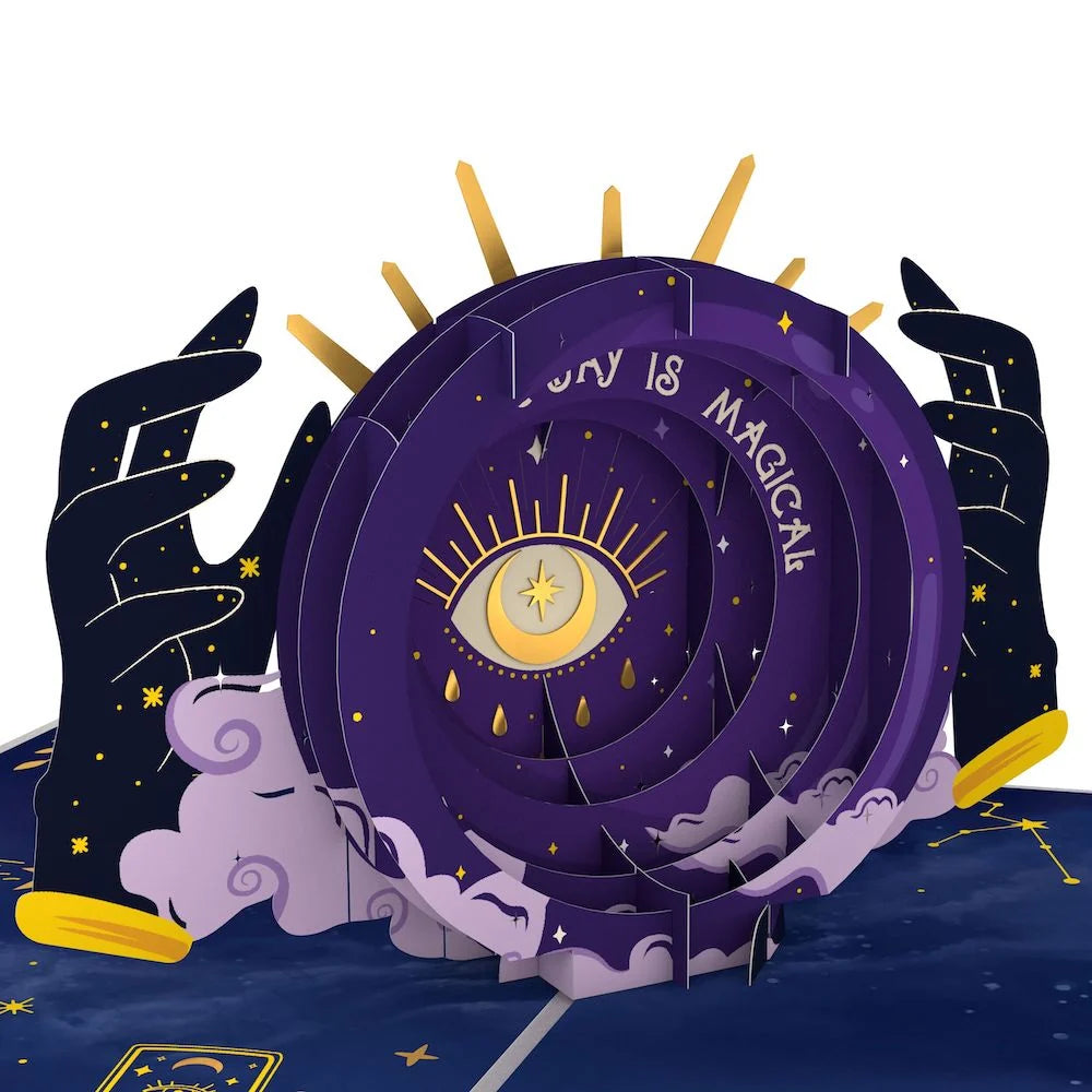 Lovepop Magical Birthday Pop-Up Card and Aquarius Zodiac Sentiment Set