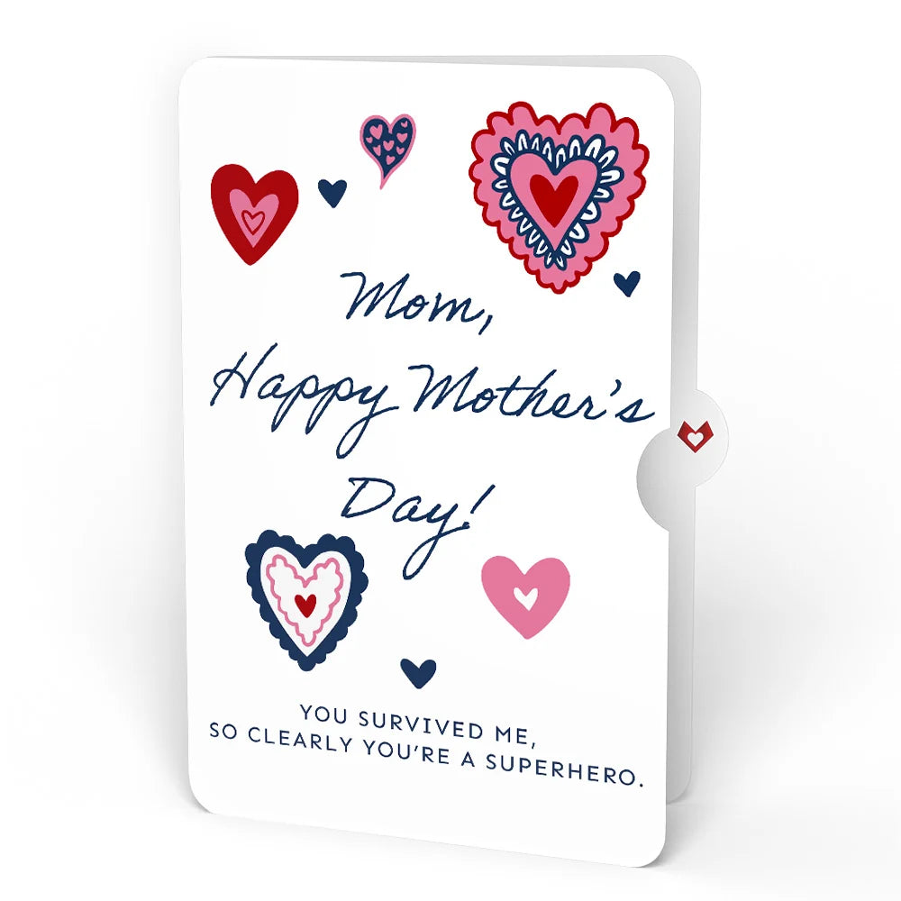 Lovepop Whimsical Hearts Mother’s Day Light-Up Bouquet and Sentiment Set for Mom Vase