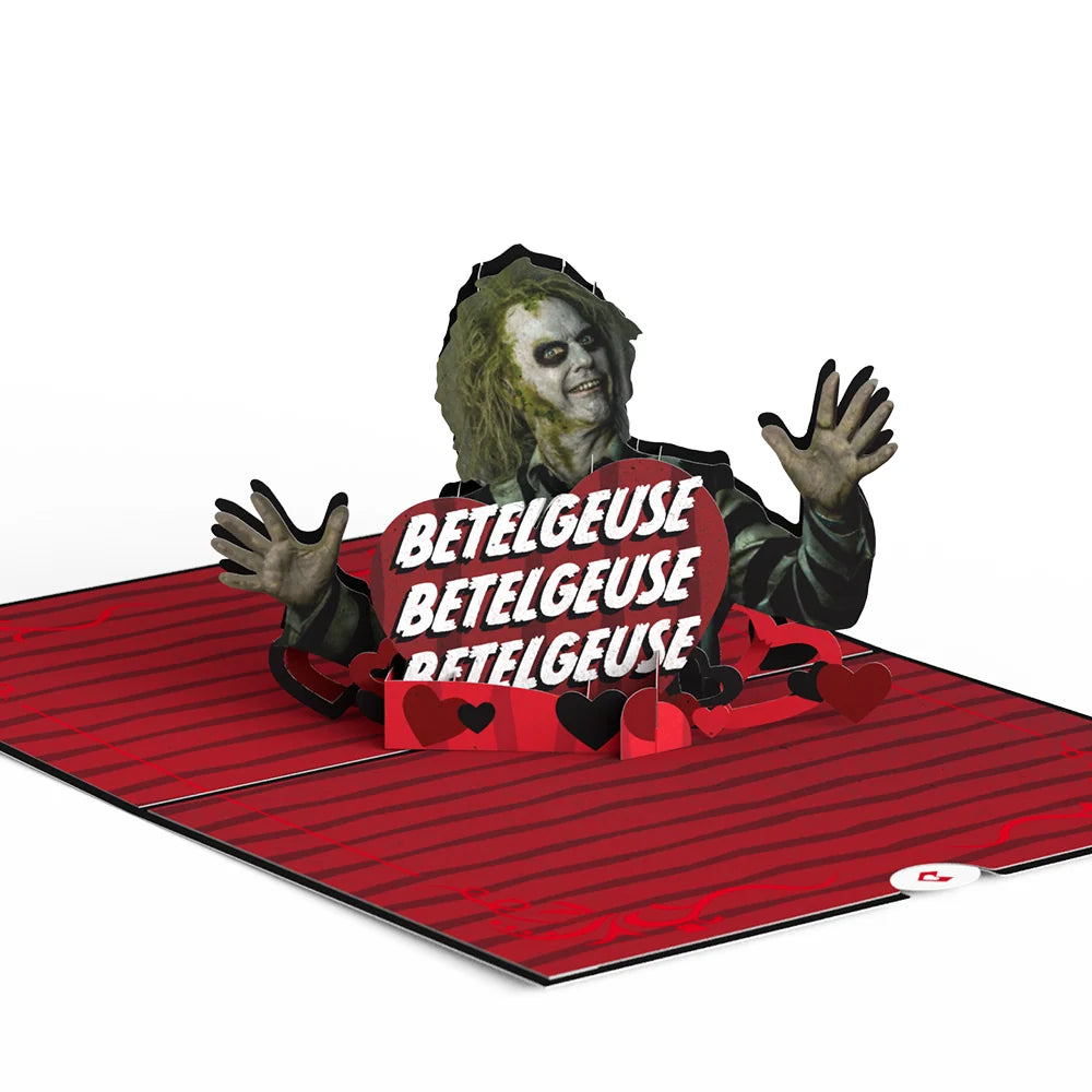 Lovepop Beetlejuice Love Connection Pop-Up Card