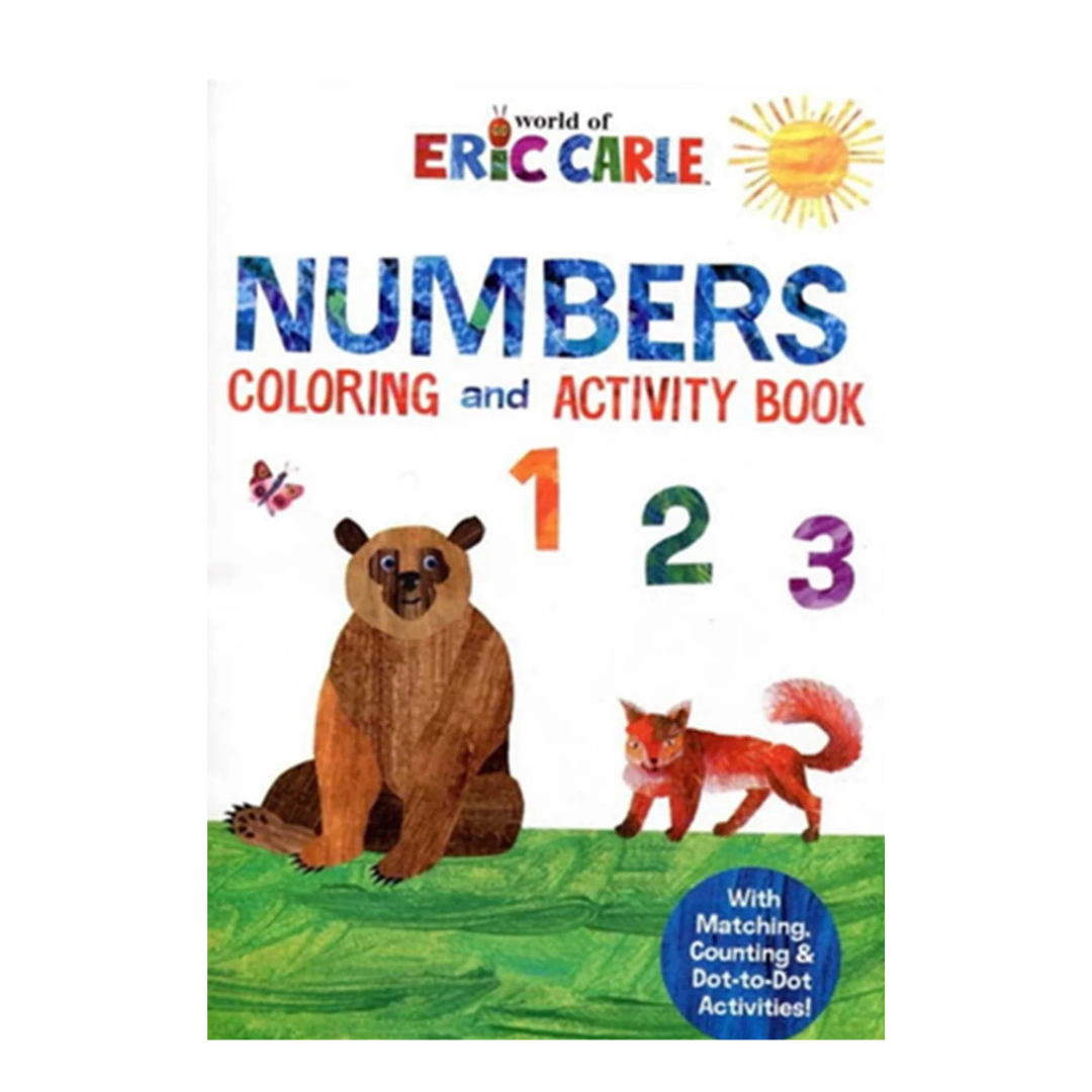 Alphabet/Numbers Colouring & Act Book