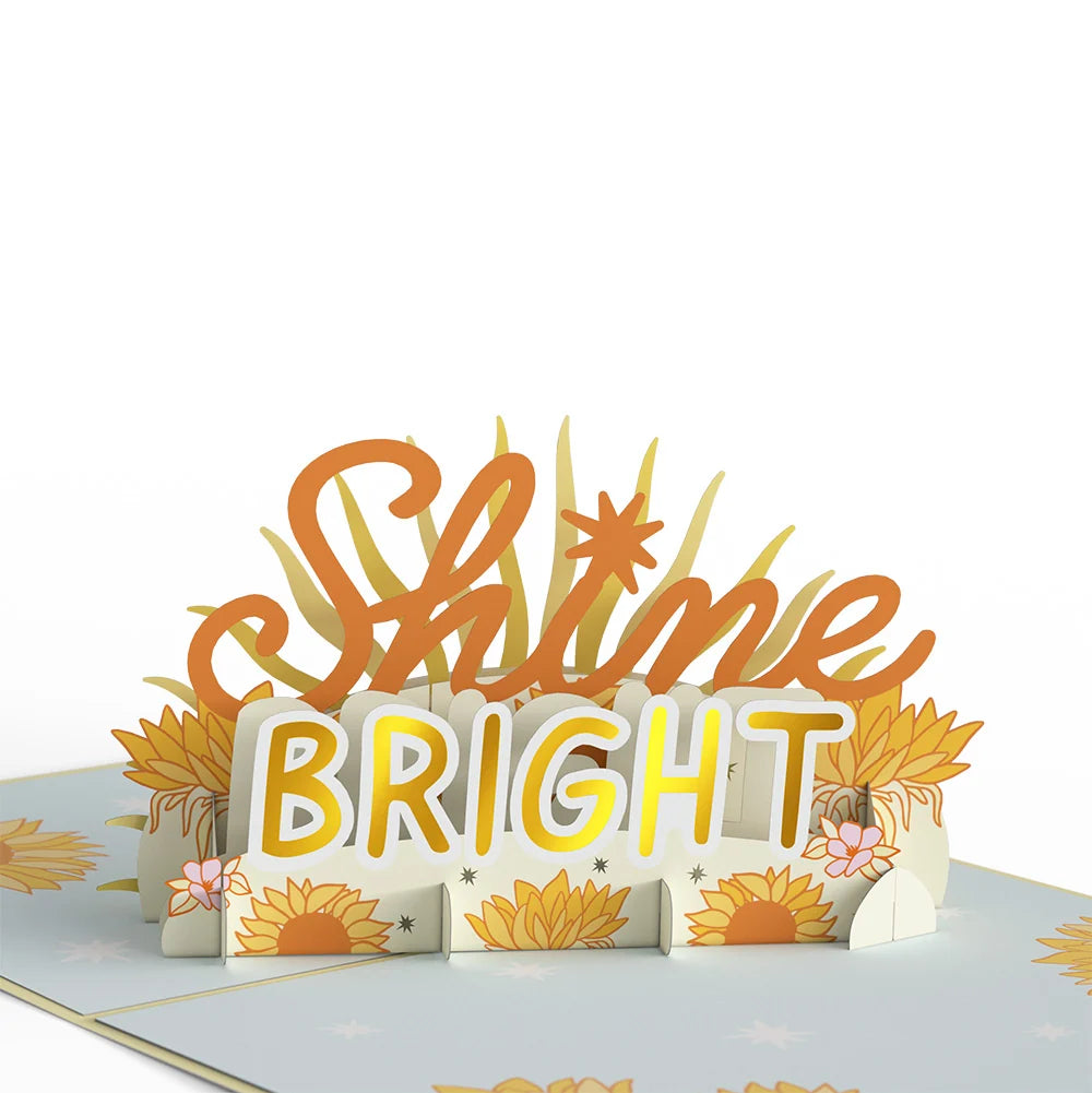 Lovepop Shine Bright Valentine Pop-Up Card and Sentiment Set