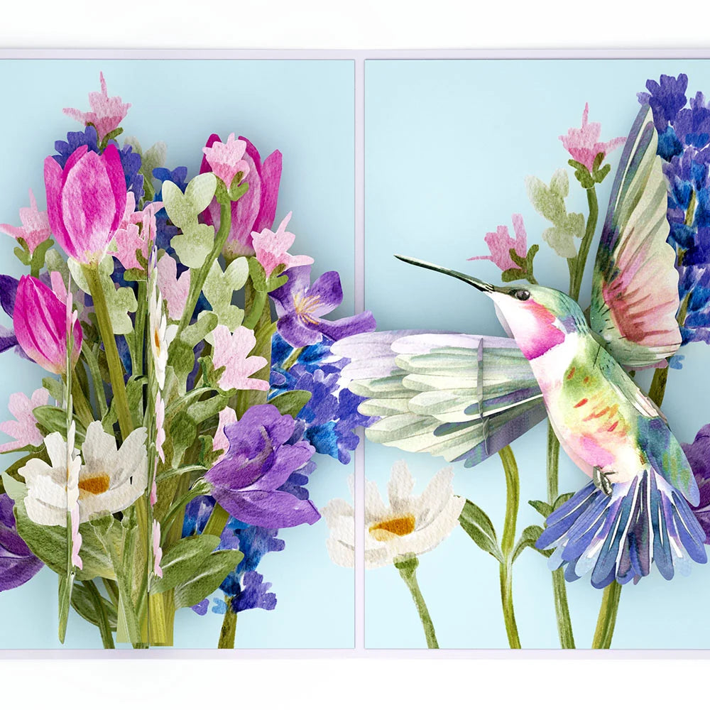Lovepop Love in Bloom Hummingbird Mother’s Day Pop-Up Card and Thinking of You Today Sentiment Set
