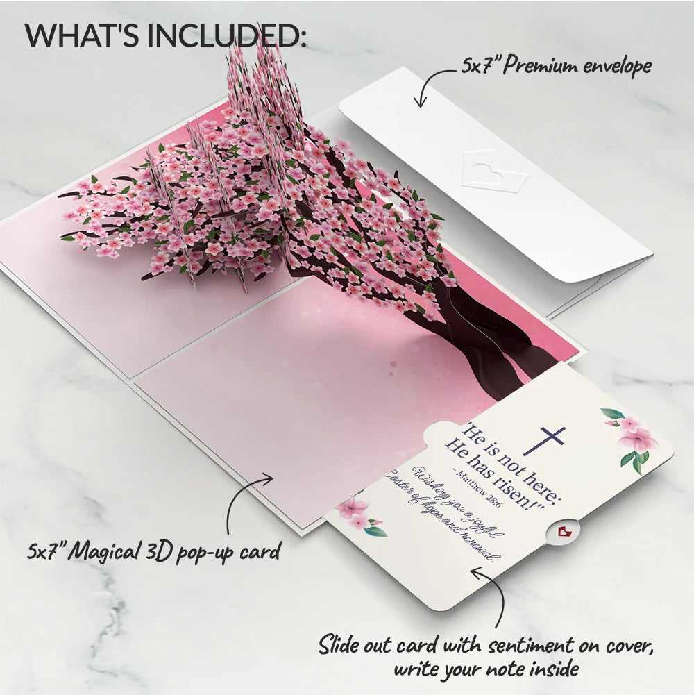 Lovepop Cherry Blossom Branches in Bloom Easter Pop-Up Card and Sentiment Set
