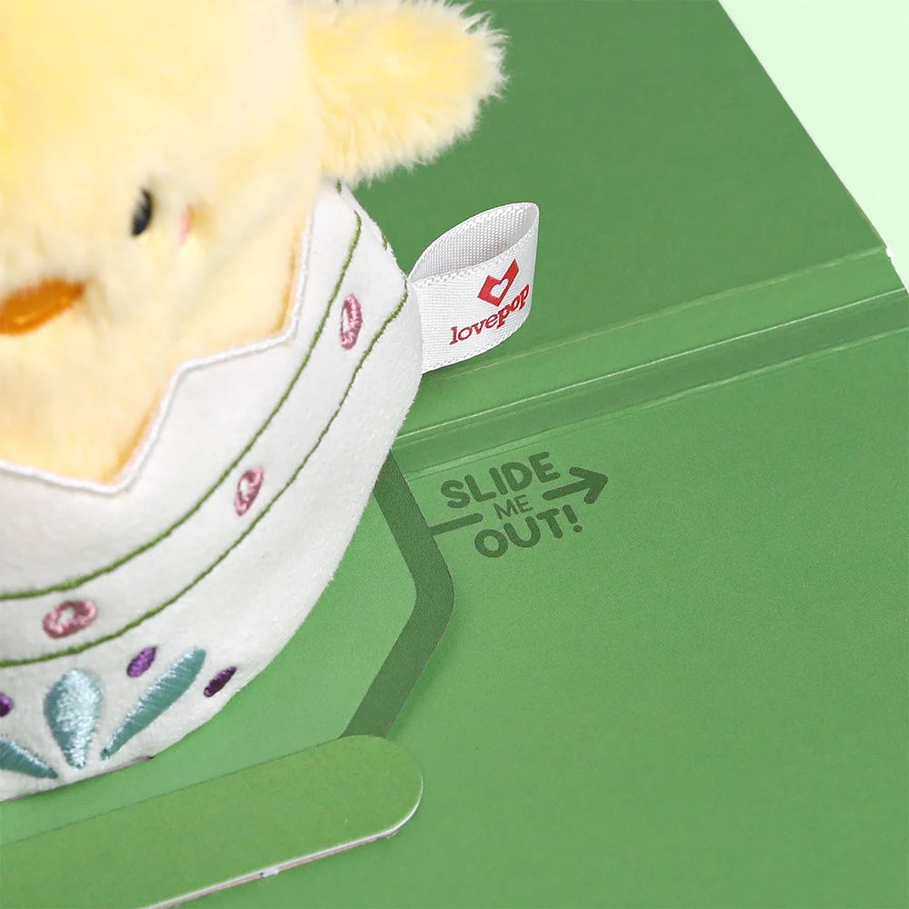 Lovepop Spring Chick Plushpop Card