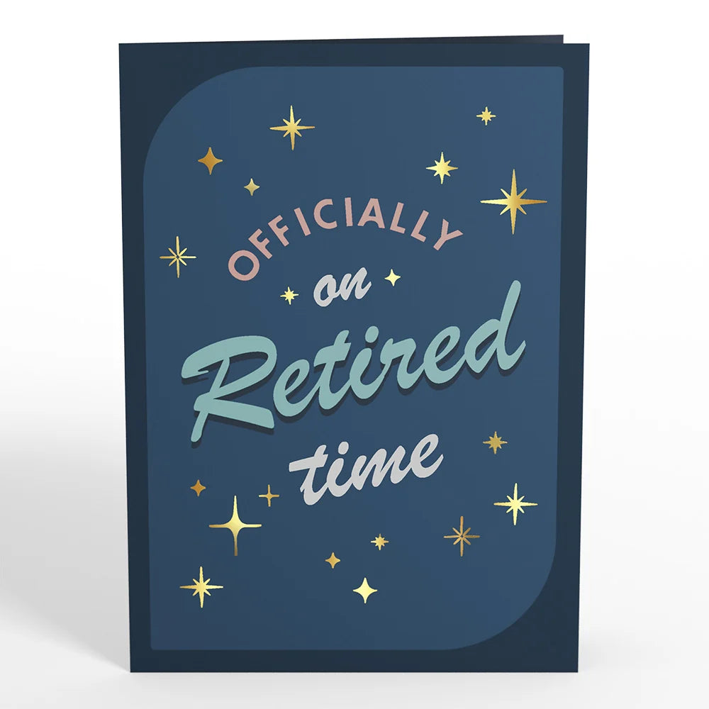 Lovepop Officially on Retired Time Pop-Up Card