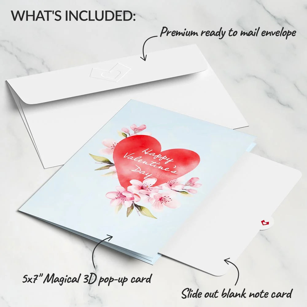 Lovepop Happy Valentine’s Day Cherry Blossom Tree Pop-Up Card
