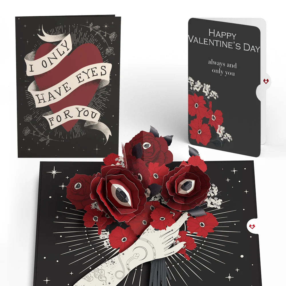 Lovepop Only Have Eyes for You Valentine Pop-Up Card and Sentiment Set