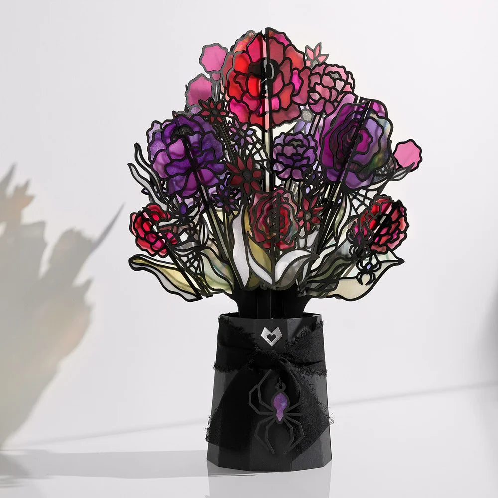 Lovepop Moonlit Amethyst Suncatcher Bouquet Vase