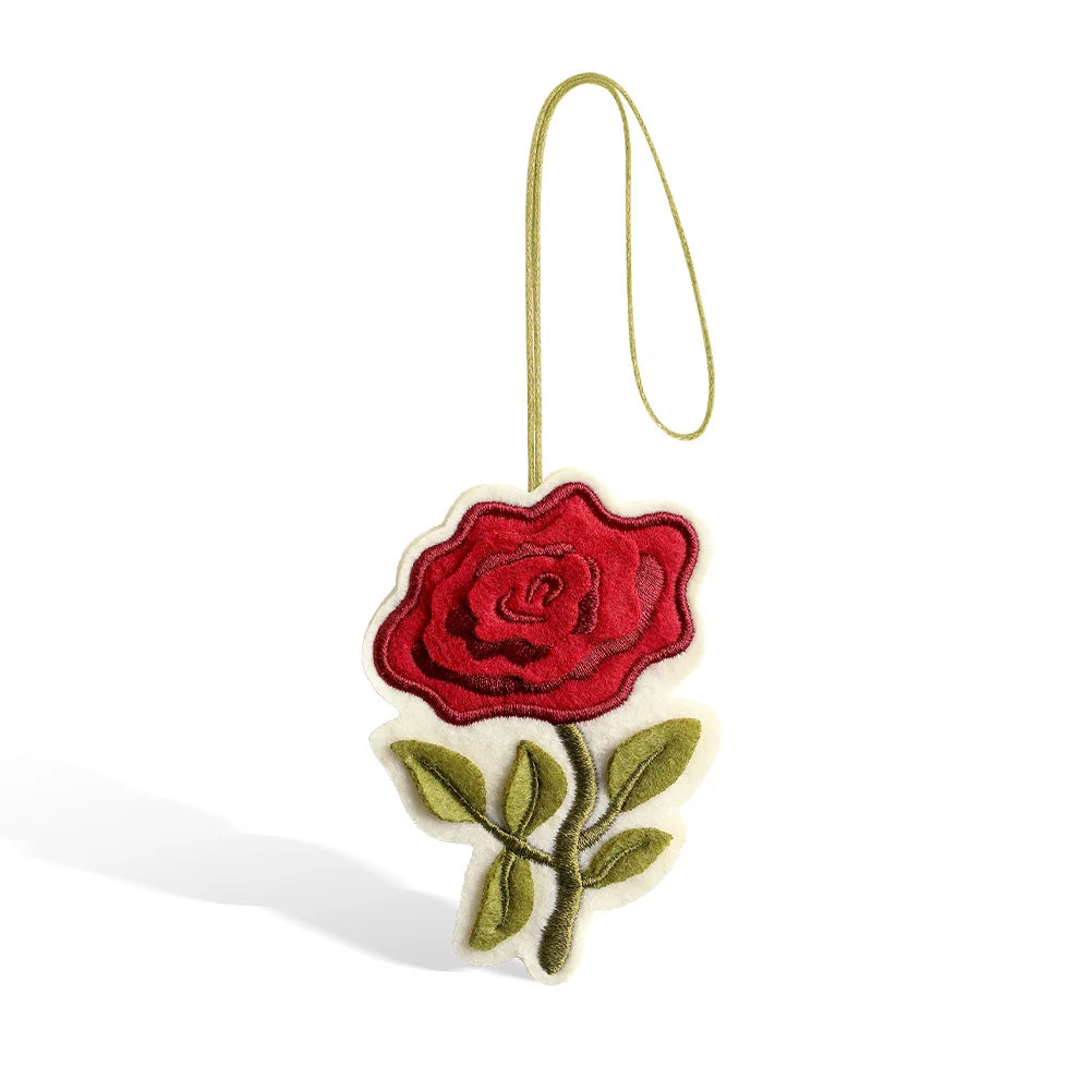 Lovepop Everlasting Rose Birthday HeartFelt Charm Card and Sentiment Set for Husband Cream