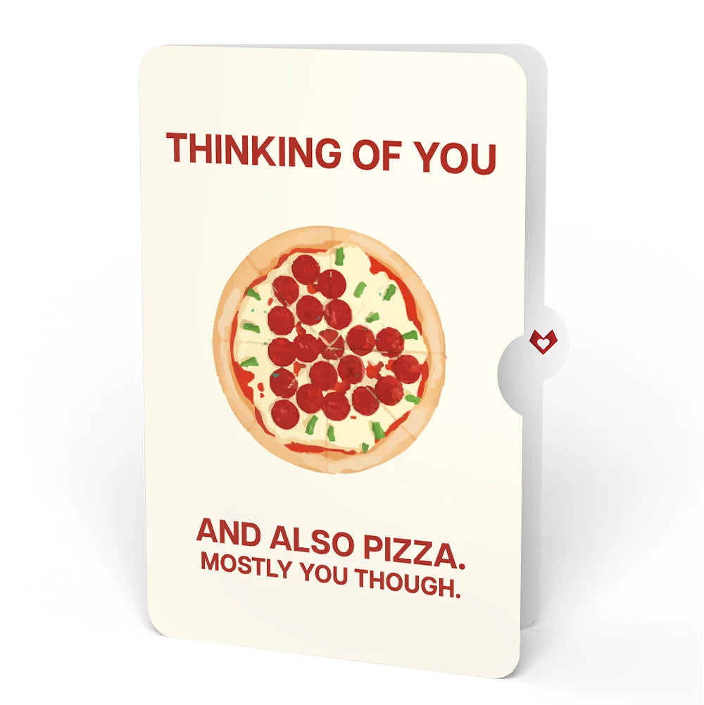 Lovepop Pizza Love Thinking of You Pop-Up Card and Sentiment Set