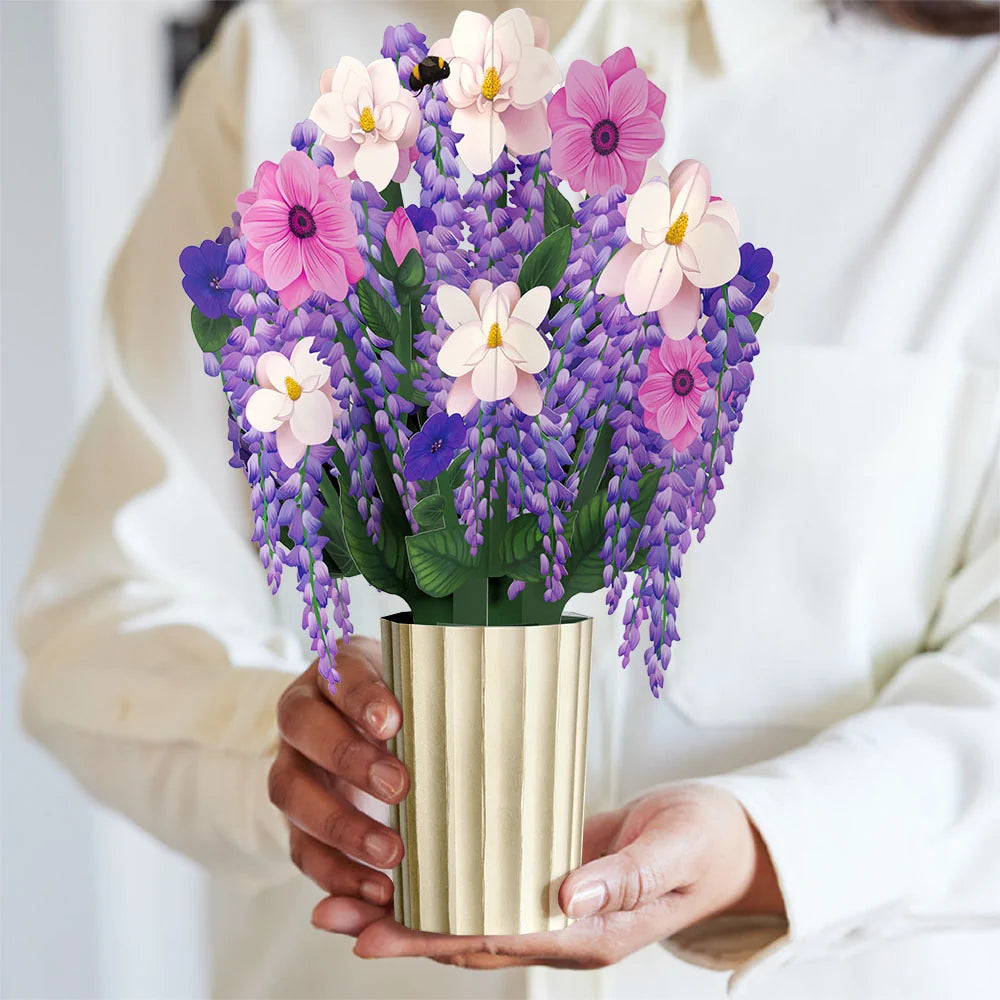 Lovepop Have The Zest Birthday Suncatcher Card & Pop-Up Bouquet Bundle
