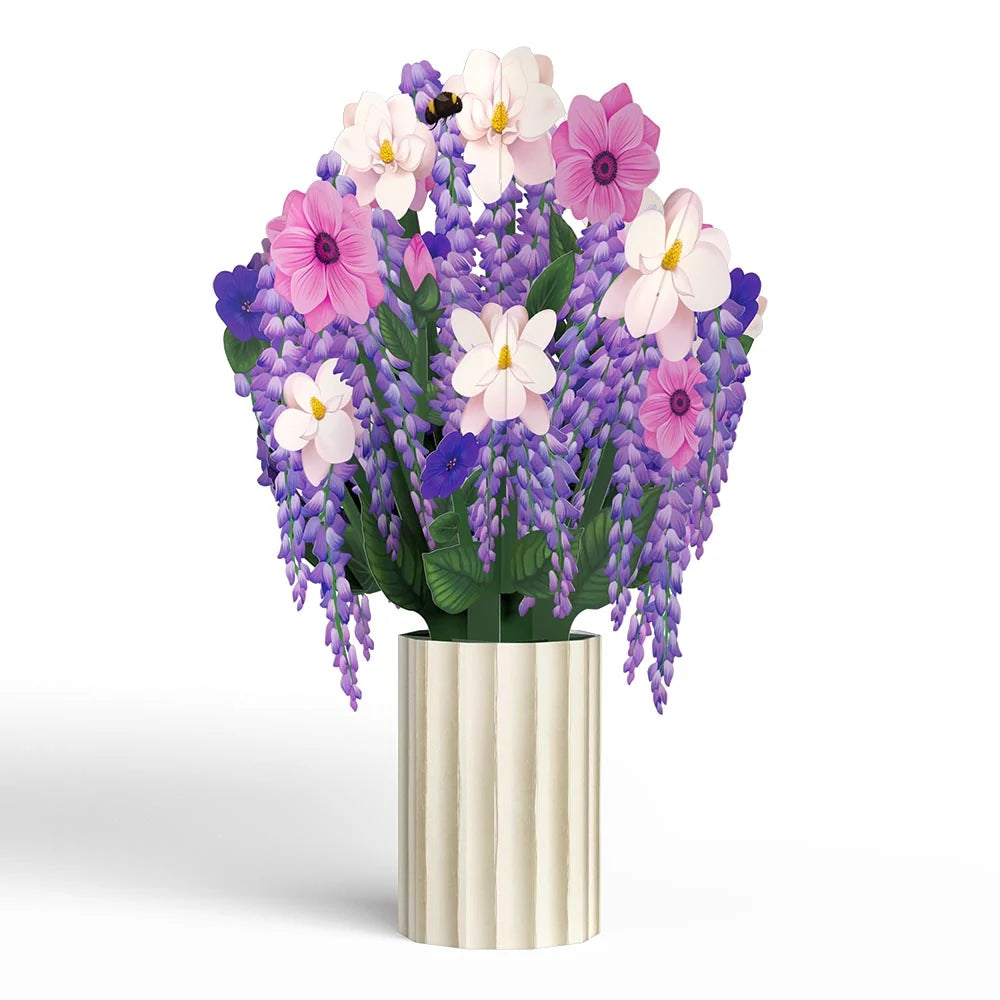 Lovepop Have The Zest Birthday Suncatcher Card & Pop-Up Bouquet Bundle