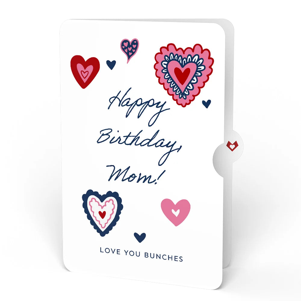 Lovepop Love You So Much Dog Birthday Loooooong Card (Expands to 2 feet) and Sentiment Set for Mom