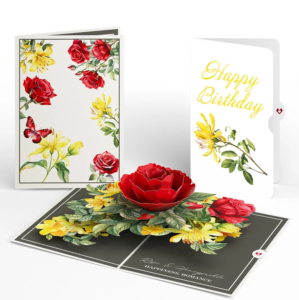 Lovepop Born to Bloom: June Birth Month Flowers Pop-Up Card and Sentiment Set