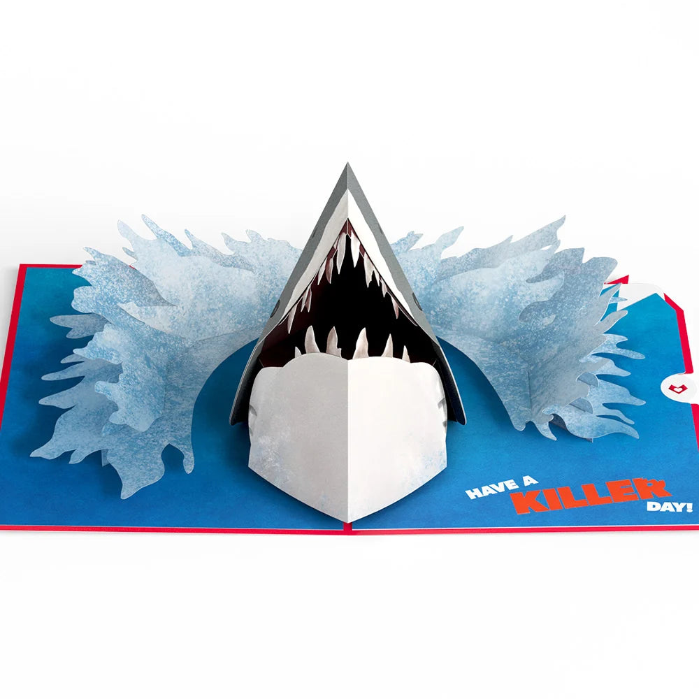 Lovepop Jaws Have a Killer Day Pop-Up Card