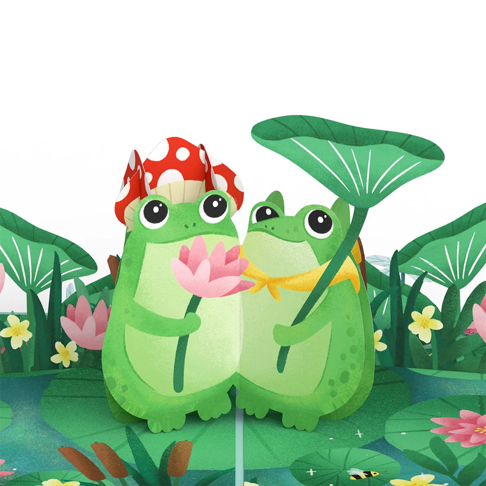 Lovepop Time Well Spent Frogs St. Patrick’s Day Pop-Up Card and Sentiment Set