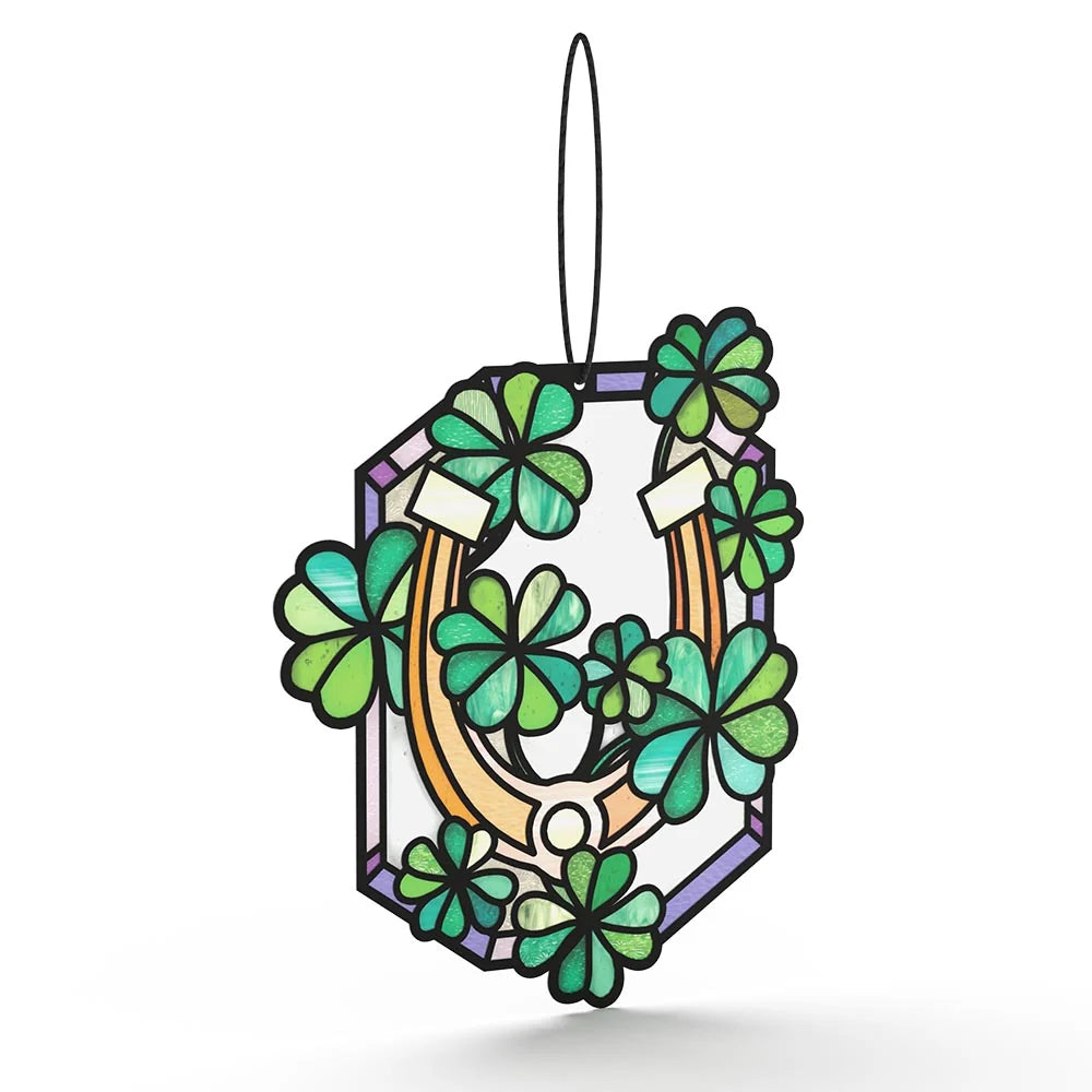 Lovepop Lucky Shamrock Suncatcher Card