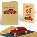 Lovepop Classic Car 60th Birthday Pop-Up Card and Sentiment Set