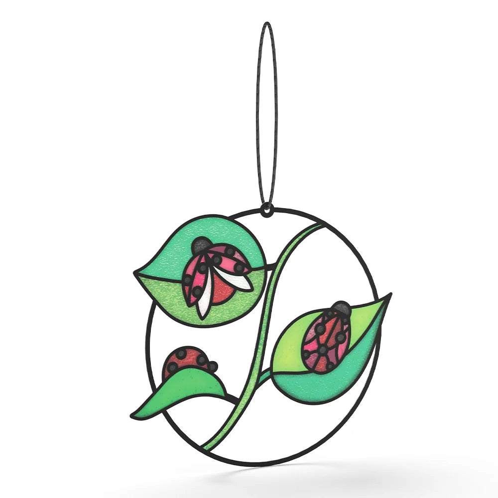 Lovepop Small Things with Big Meaning Ladybug Suncatcher Card