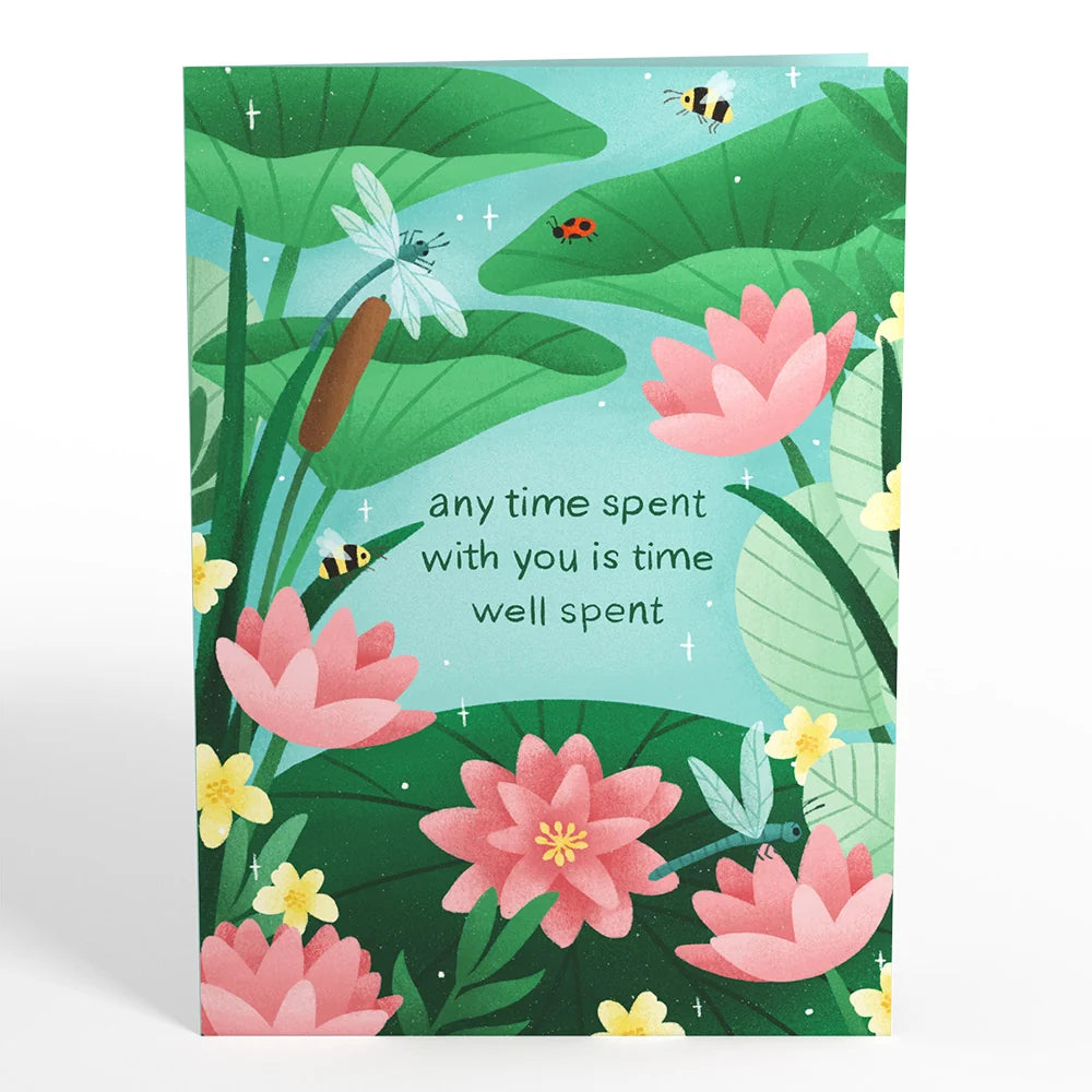 Lovepop Time Well Spent Frogs Pop-Up Card