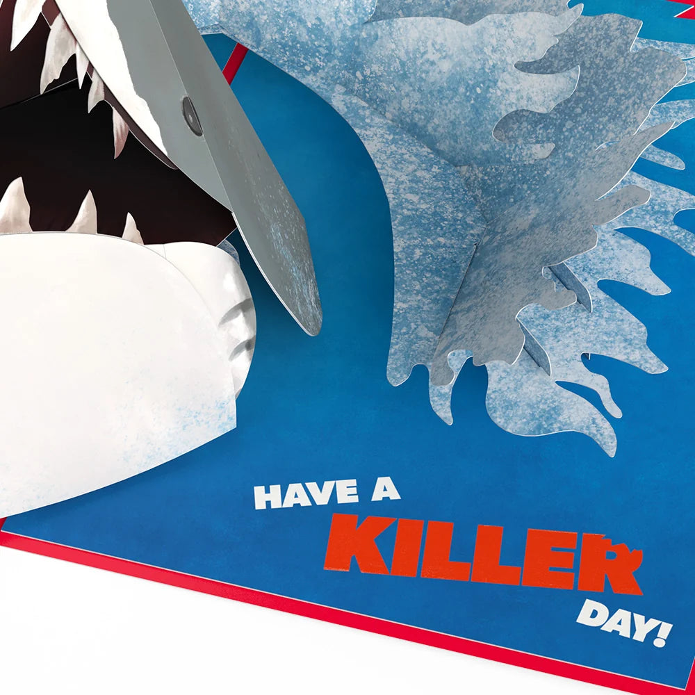 Lovepop Jaws Have a Killer Day Pop-Up Card