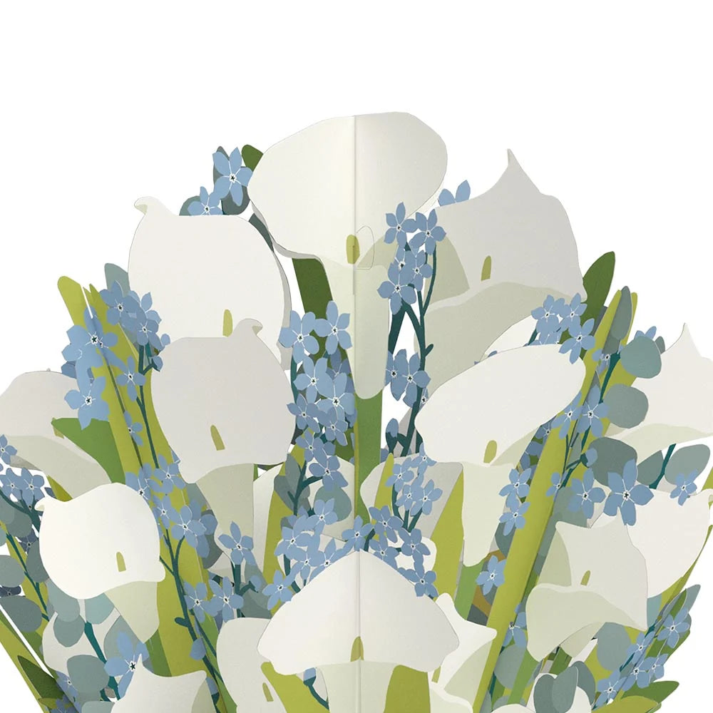 Lovepop Deepest Sympathy Calla Lilly Bouquet