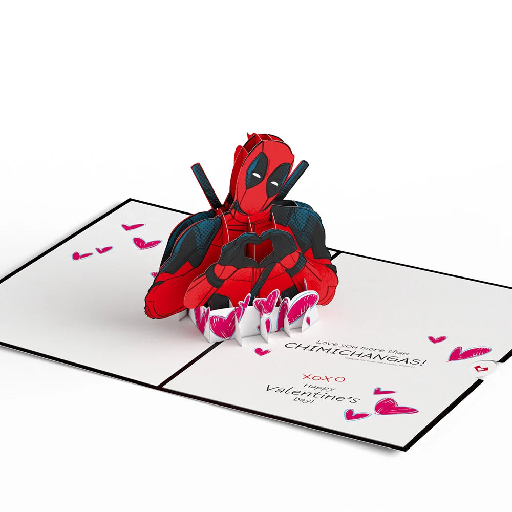 Lovepop Marvel’s Deadpool Secret Admirer Valentine’s Day Pop-Up Card
