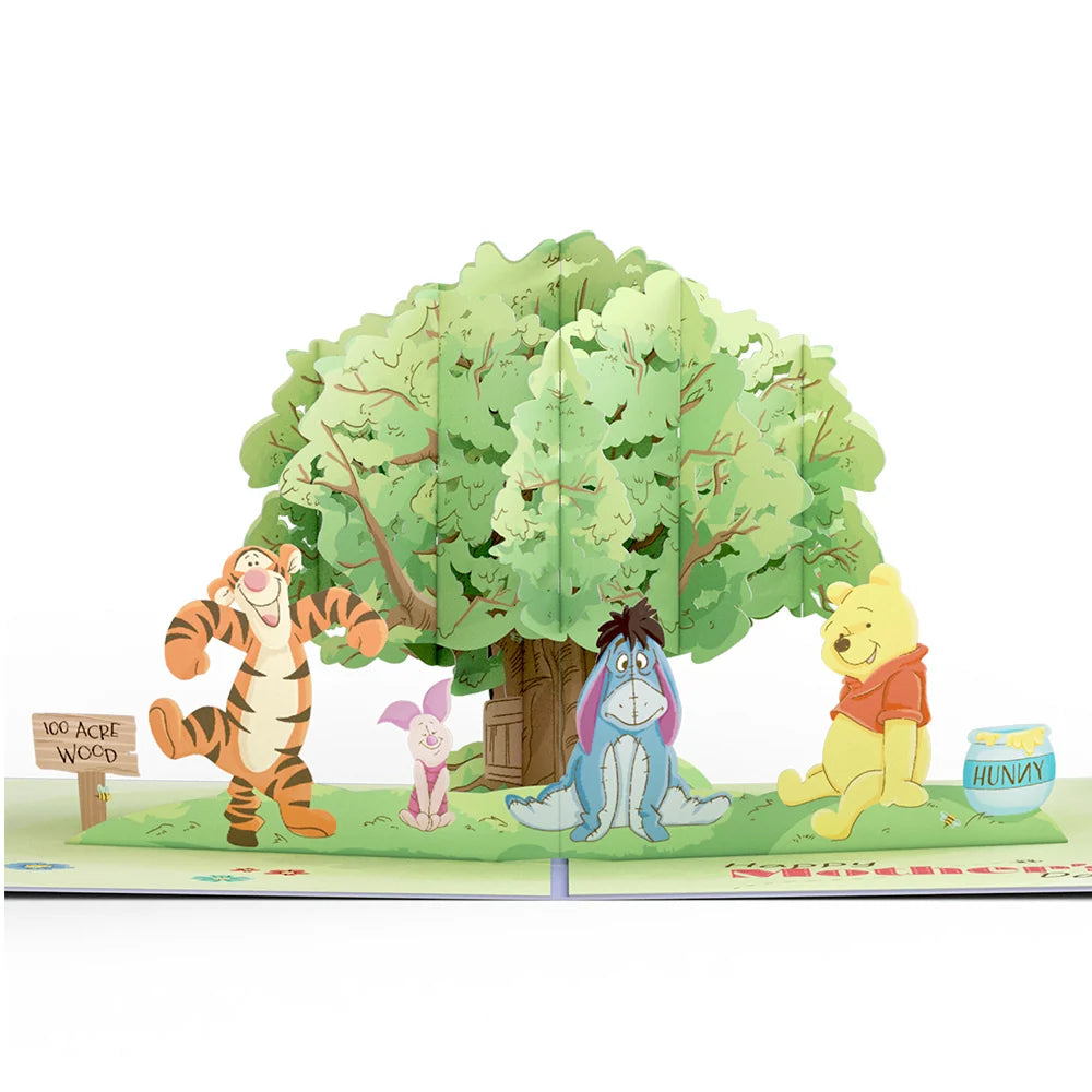 Lovepop Disney’s Winnie the Pooh Special As Can Bee Mom Pop-Up Card & Bouquet Bundle Jar