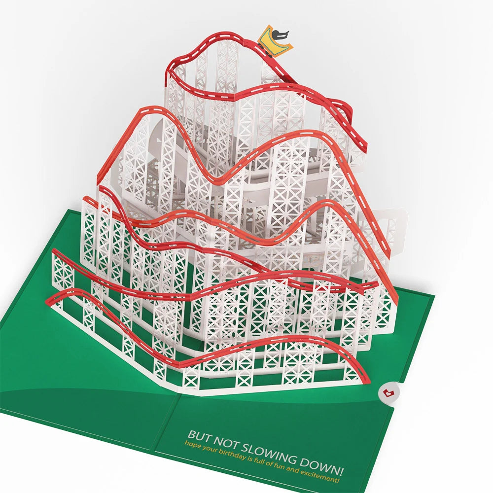 Lovepop Over the Hill Birthday Pop-Up Card