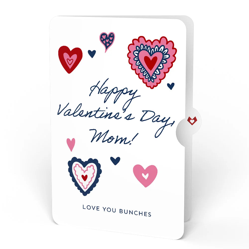 Lovepop Love You So Much Dog Valentine Loooooong Card (Expands to 2 feet) and Sentiment Set for Mom