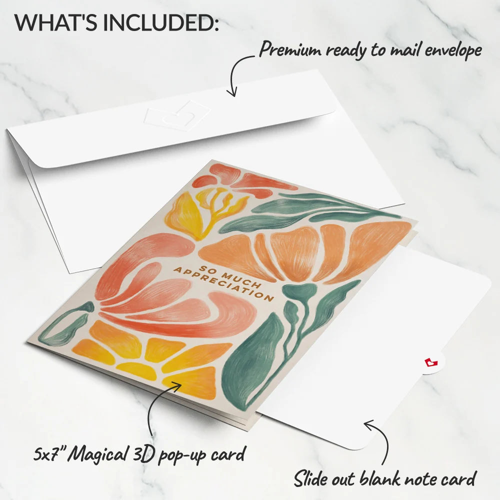 Lovepop So Much Appreciation Thank You Pop-Up Card