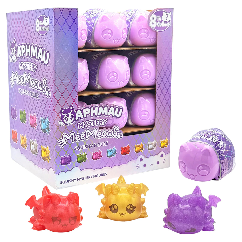 Aphmau MeeMeow Mystery Squishy Figures – Series 4 – Dragons Toy