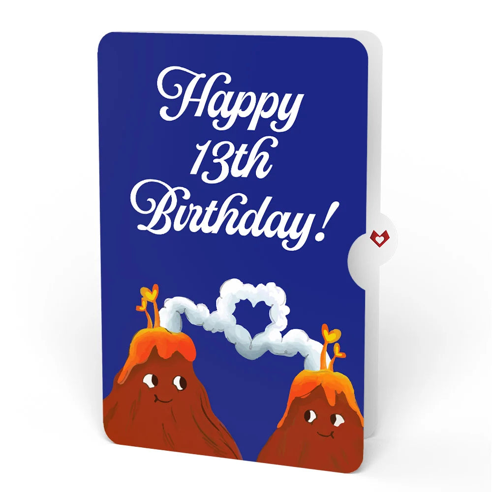 Lovepop I Lava You 13th Birthday Pop-Up Card and Sentiment Set
