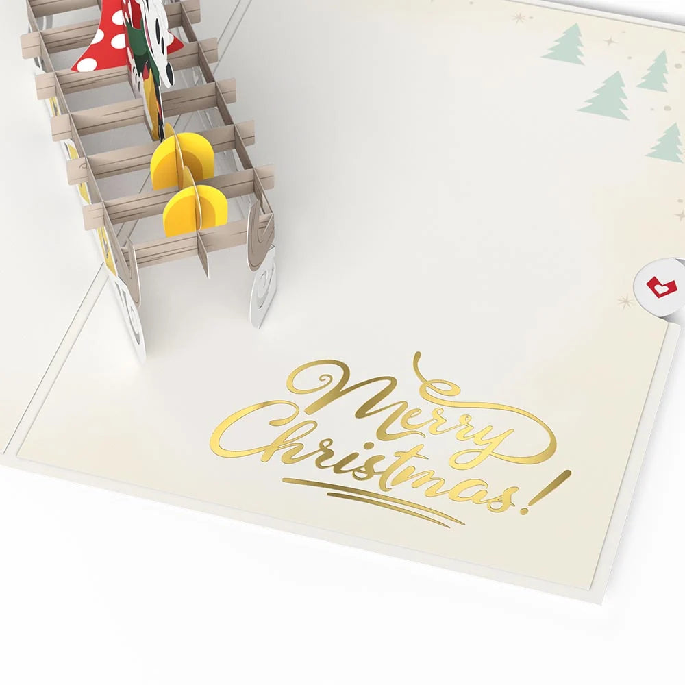 Lovepop Disney’s Mickey Mouse Oh Joy Christmas Pop-Up Card