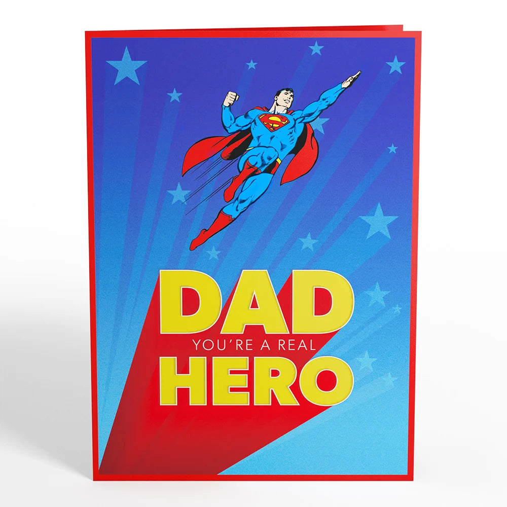 Lovepop Superman Father’s Day Pop-Up Card