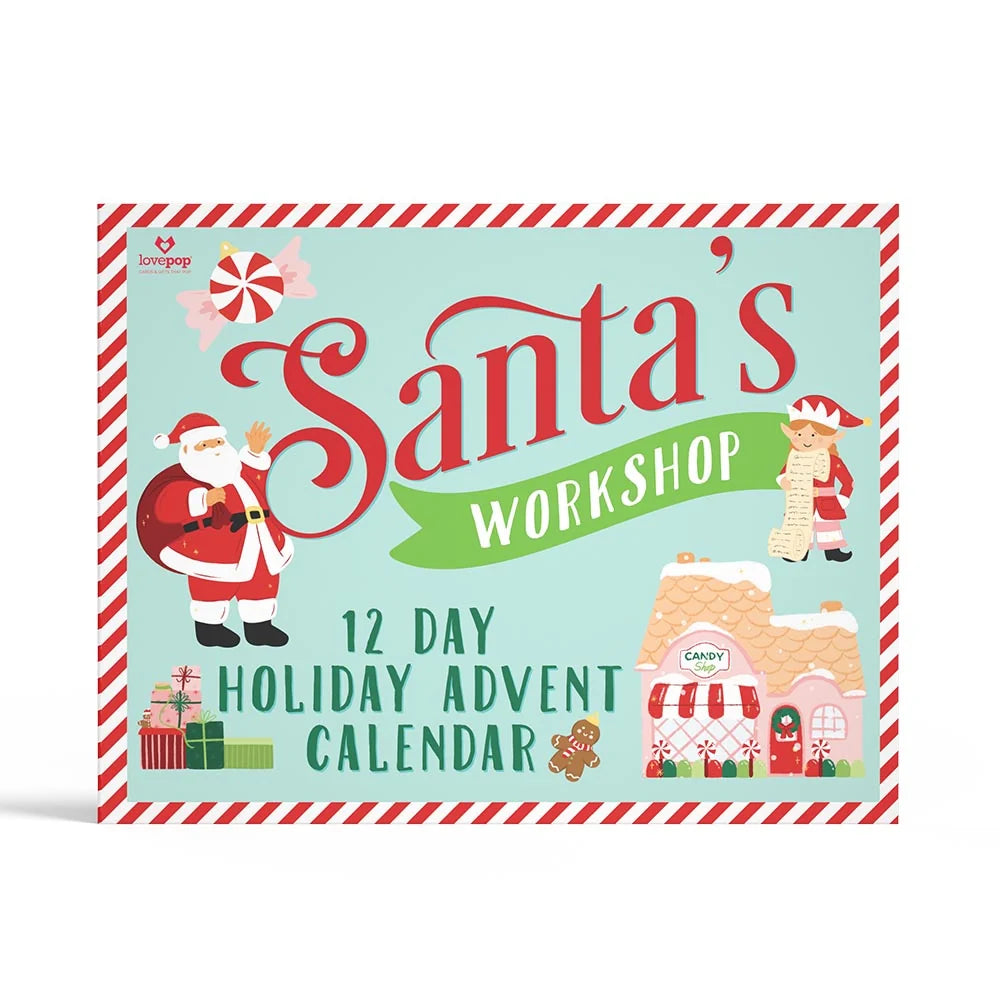 Lovepop Santa’s Workshop 12 Day Holiday Advent Calendar