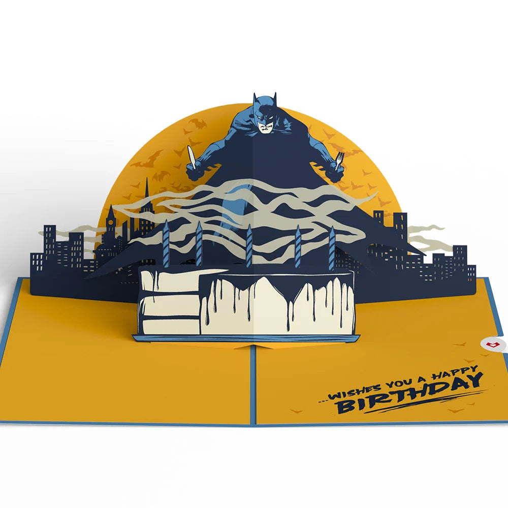 Lovepop Batman Caped Crusader Birthday Pop-Up Card