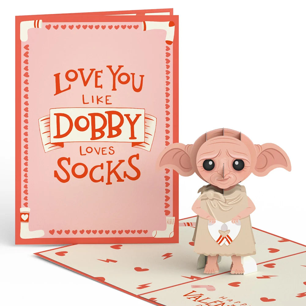 Lovepop Harry Potter Dobby Valentine’s Day Pop-Up Card