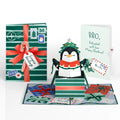 Lovepop Season’s Greetings Penguin Surprise Pop-Up Card and Sentiment Set for Brother