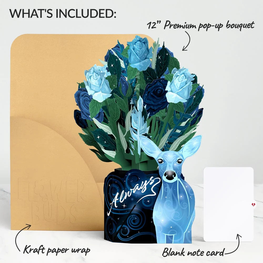Lovepop Harry Potter Always Flower Buds Bouquet