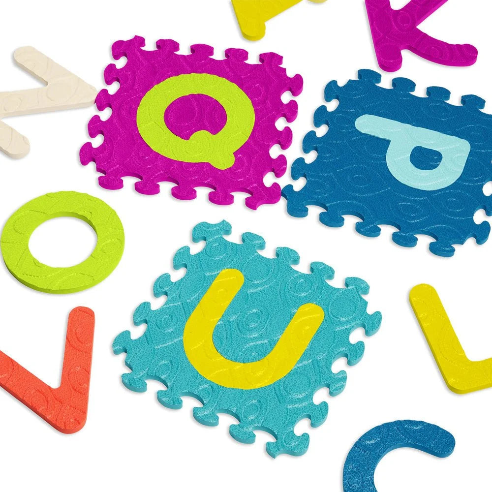 B.Toys Alphabet Foam Tiles