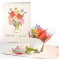 Lovepop Thanks a Bunch Bouquet Pop-Up Card