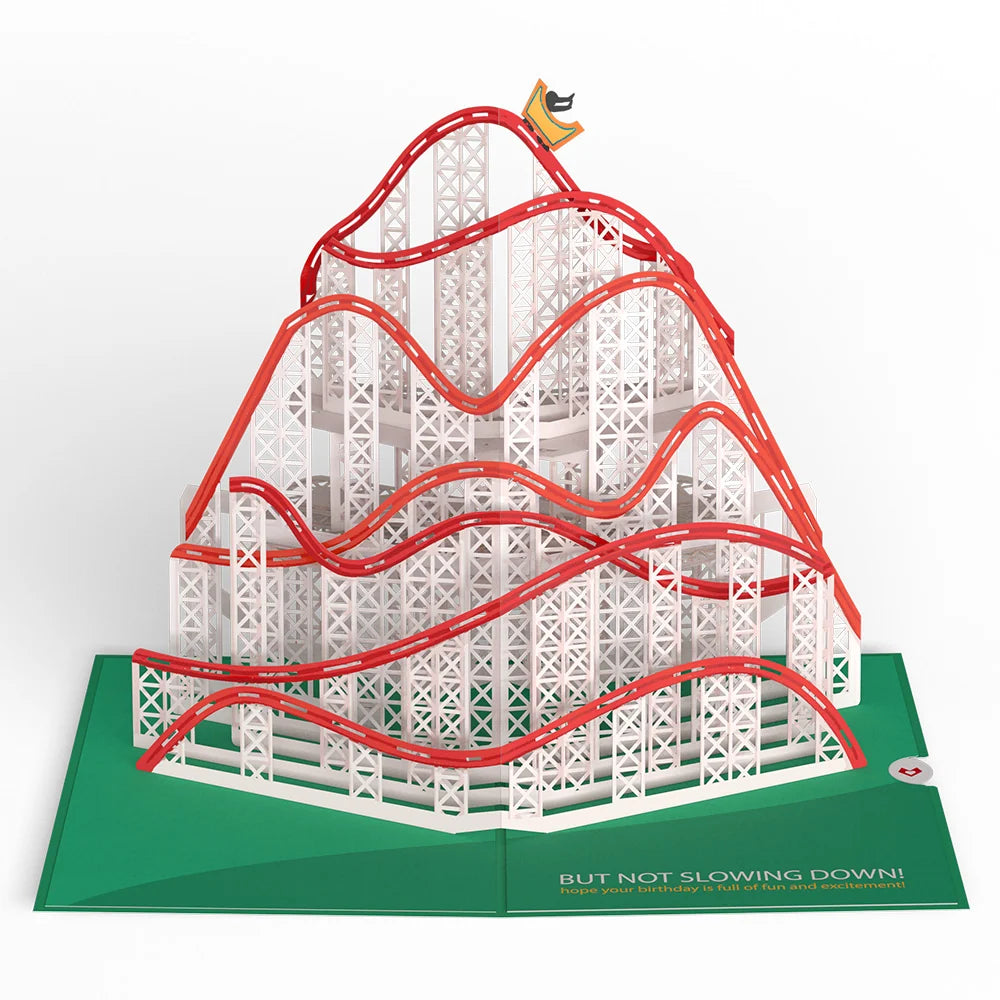 Lovepop Over the Hill Birthday Pop-Up Card