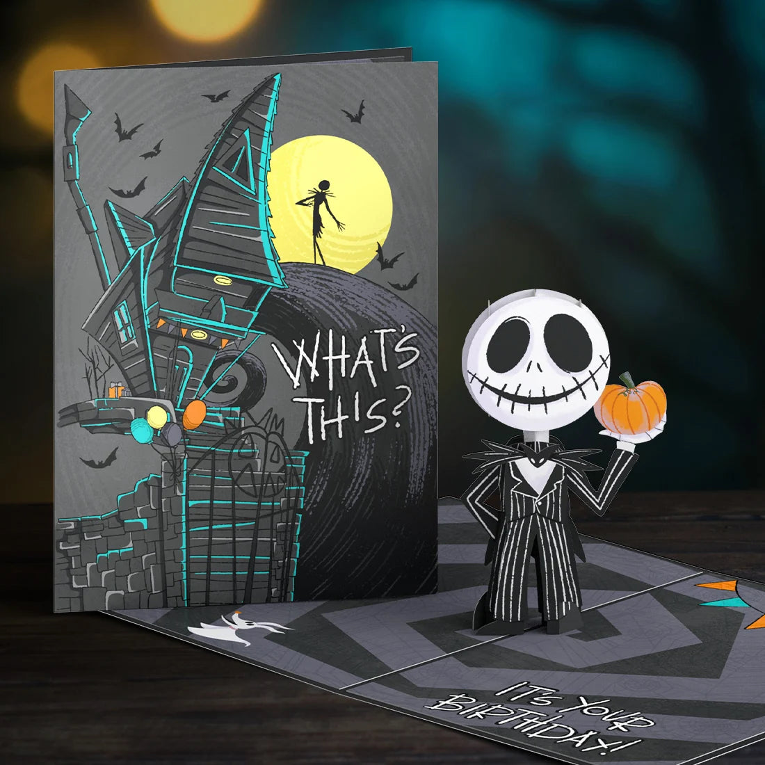 Lovepop Disney Tim Burton’s The Nightmare Before Christmas Jack Skellington Birthday Pop-Up Card