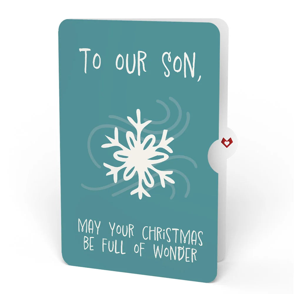 Lovepop Let It Snow Winter Bunny Pop-Up Card and Sentiment Set for Son