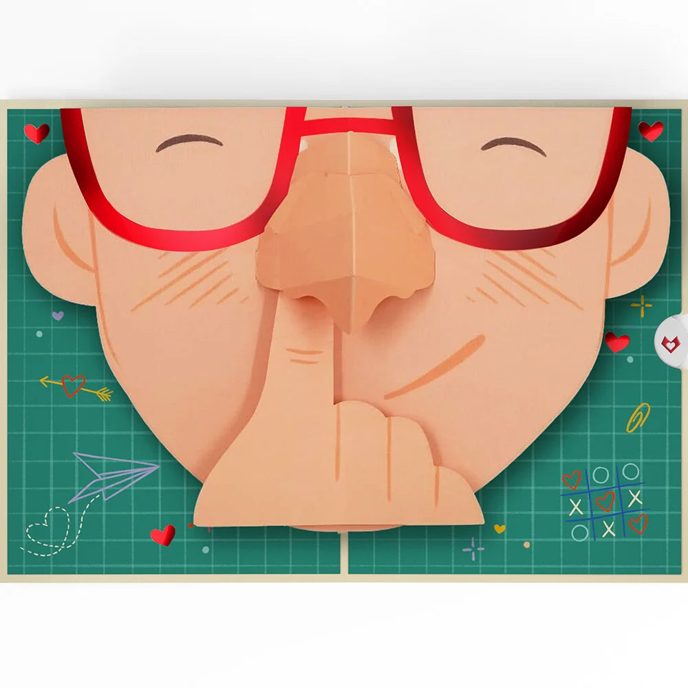 Lovepop Pick You Every Time Pop-Up Card Glass